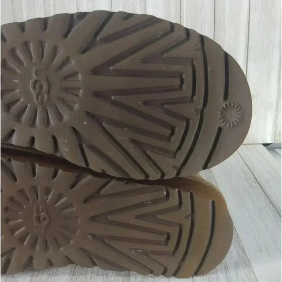 Ugh Bailey Zip Short Shearling Tan Women's 10 - Picture 13 of 16